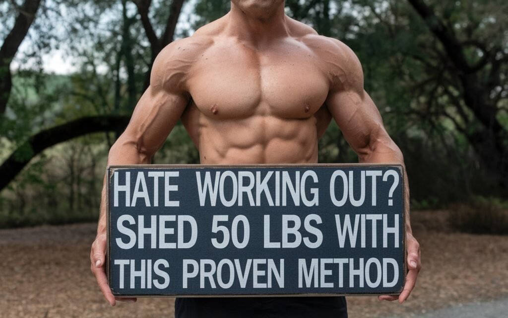 Hate Working Out? Shed 50 Lbs With This Proven Method